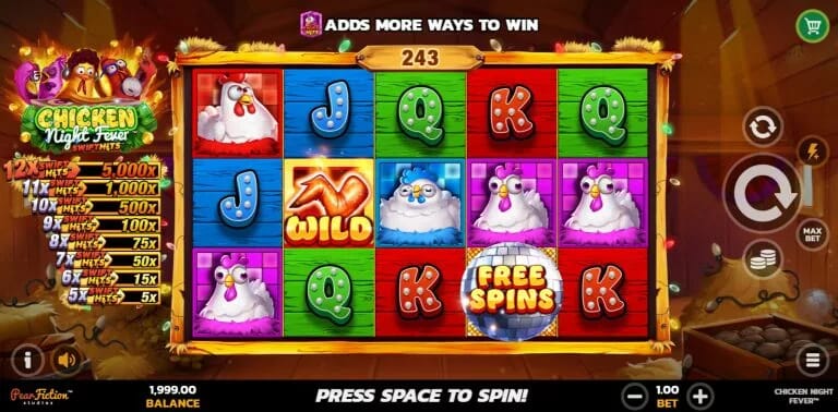 Chicken Night Fever slot