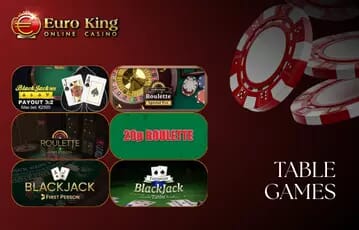 Euro King Table Games