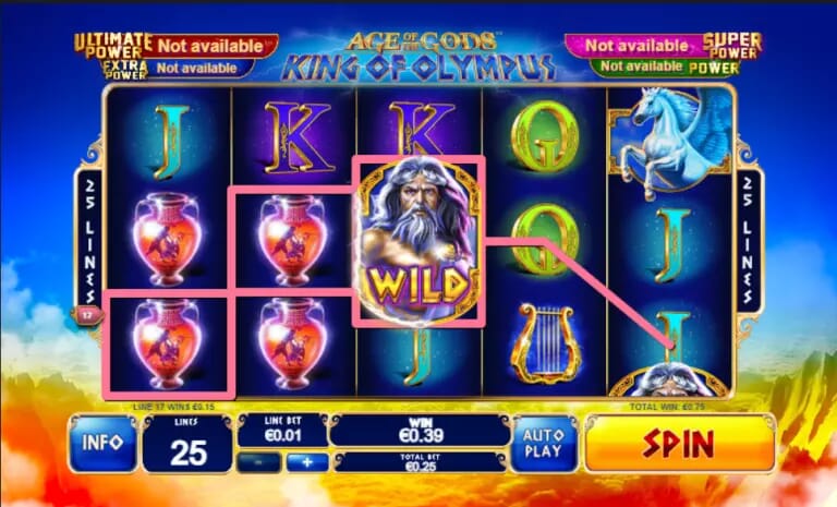 King of olympus slot