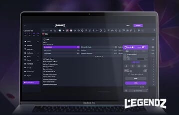 Legendz Sports Desktop Play