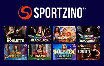 sportzino live casino