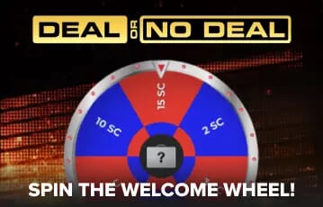 Deal or No Deal Win welcome