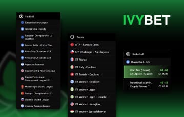 Comprehensive sports betting markets available at IvyCasino