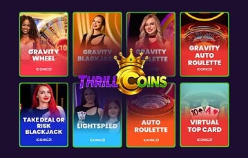 ThrillCoins live
