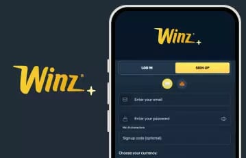 Winz.io sign up