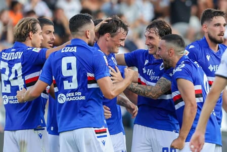 Sampdoria vs Entella prediction